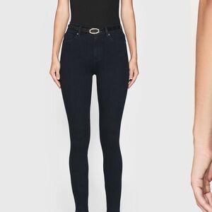 Frame Le High Skinny Dark Wash Jeans